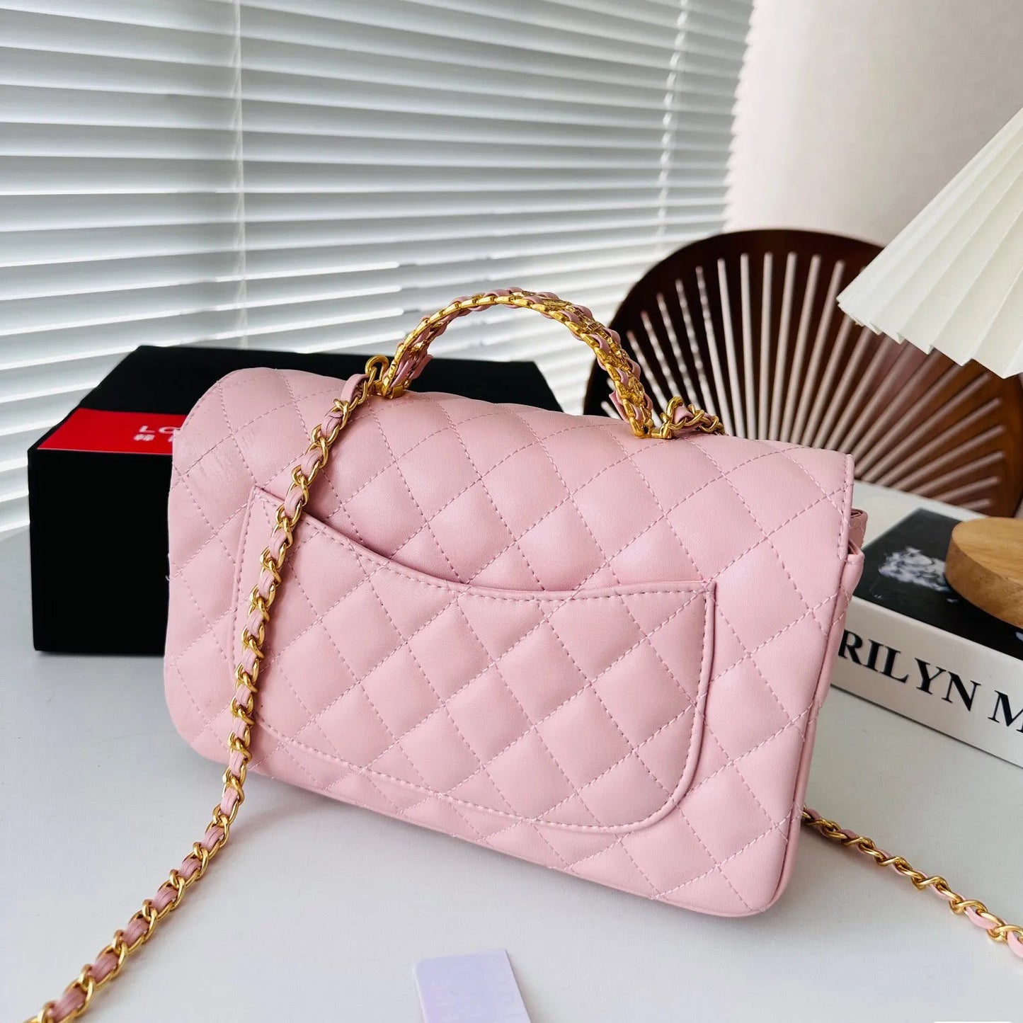 CHANEL New 24C 19SERIES CF MINI PINK