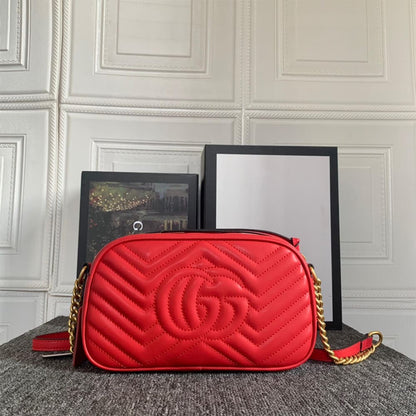 GUCCI Marmont small matelasse shoulder bag