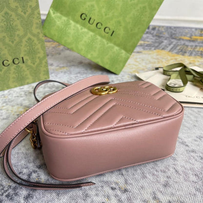 GUCCI Marmont matelasse mini bag