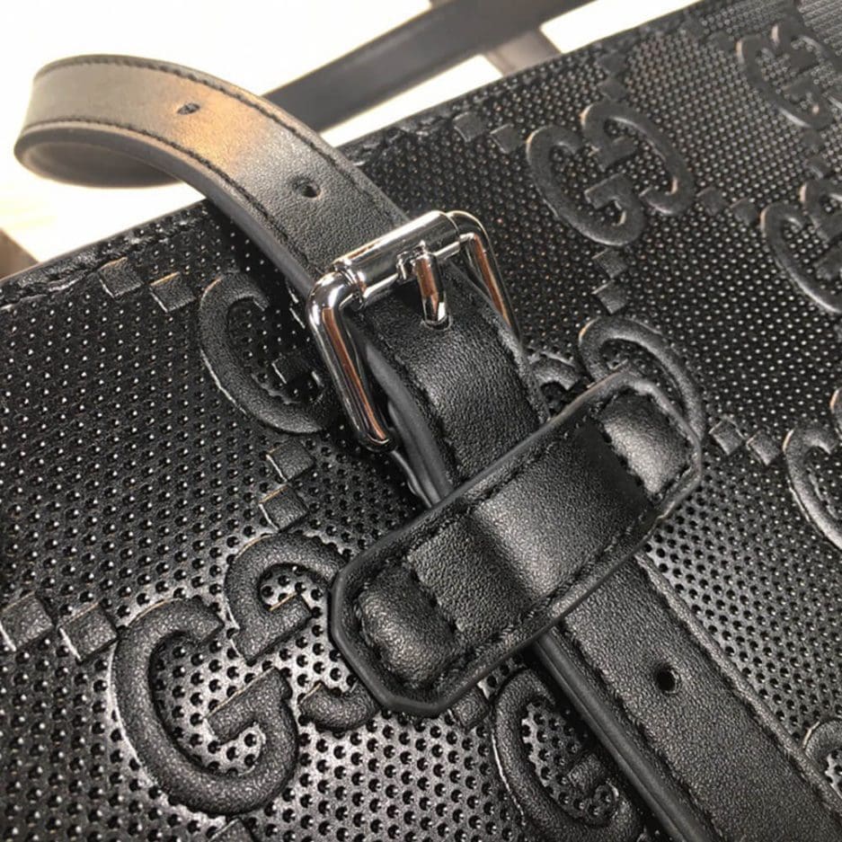 GUCCI embossed tote bag