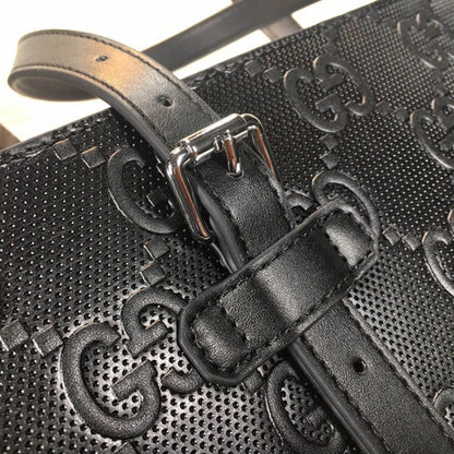 GUCCI embossed tote bag
