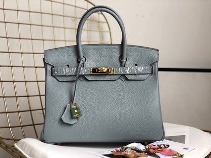 H BIRKIN 35 TOGO  GOLD HARDWARE GREY 35CM