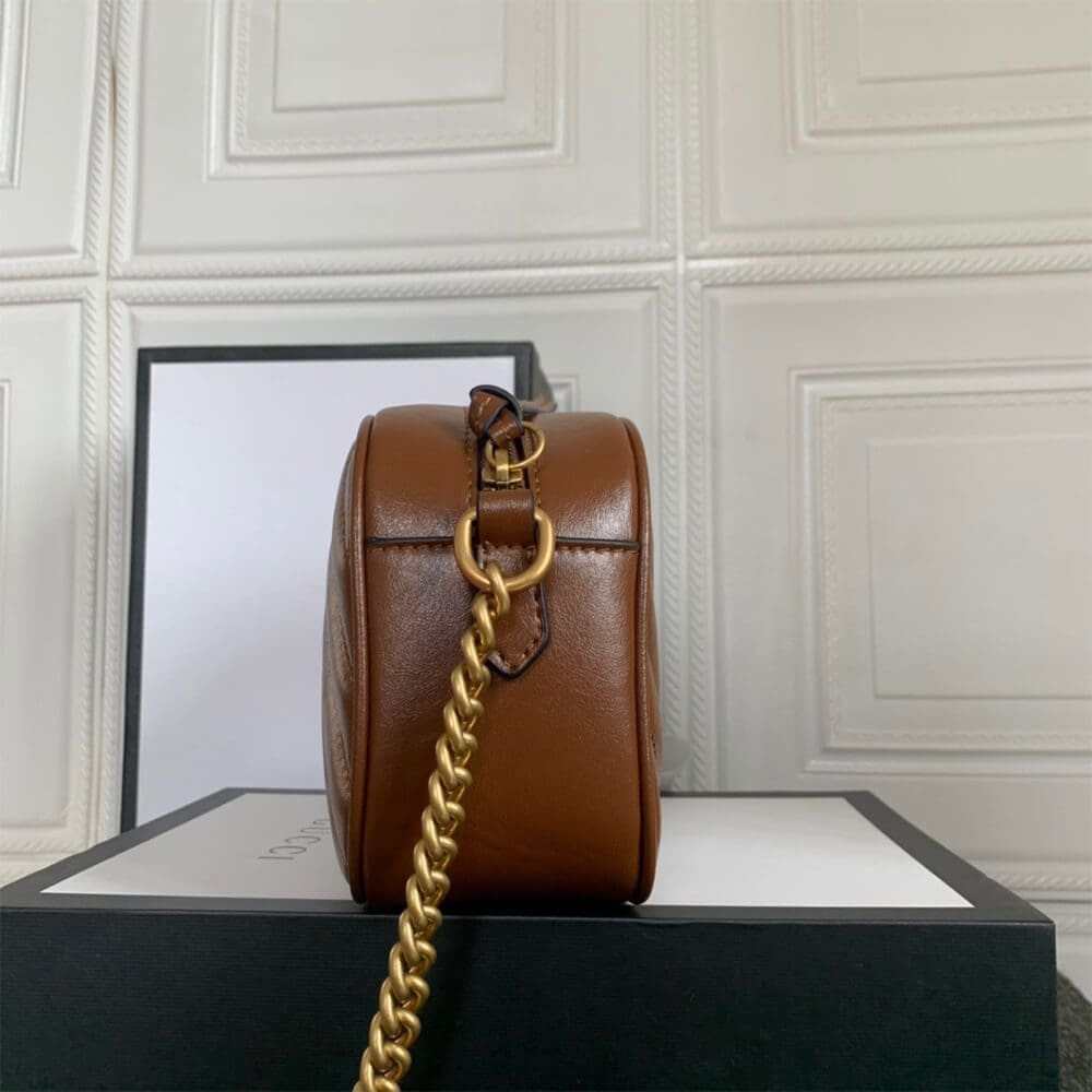 GUCCI Marmont small matelasse shoulder bag