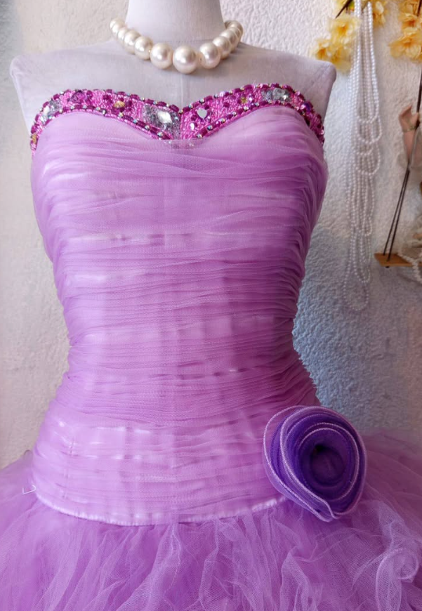 Vintage A Line Sweetheart Rhinestone Tulle Short Homecoming Dress Birthday Dress SH2087