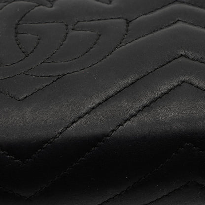 Gucci Matelasse Leather GG Marmont Mini Wallet on Chain Bag (SHF-2W0NuI)