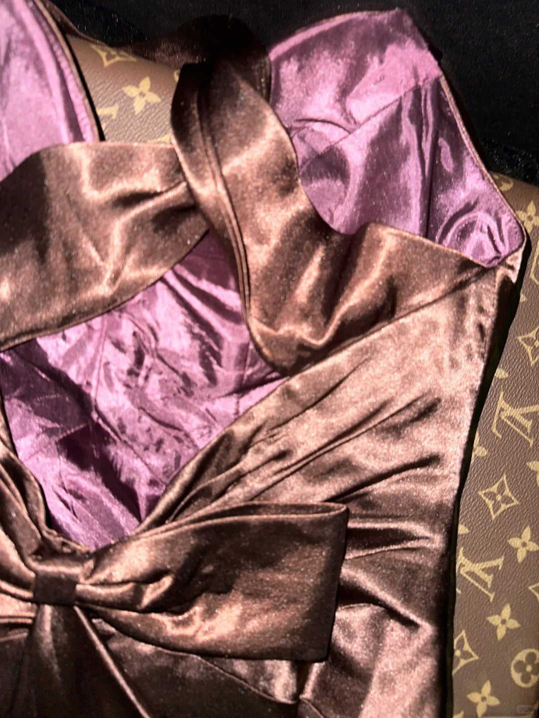 Brown Fashion Simple Elegant Long Satin Prom Dress Evening Dress Graduation Dress Party Dress gh4453