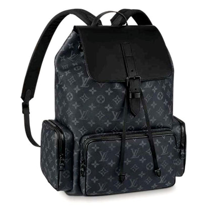 Louis Vuitton M45538 Monogram Eclipse Trio Backpack