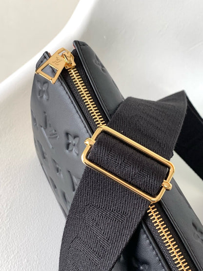 Louis Vuitton Monogram Black Coussin PM Bag M21260