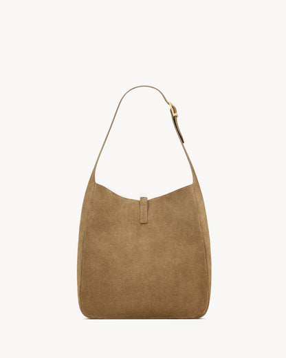 Saint Laurent LE 5 À 7 supple LARGE in suede