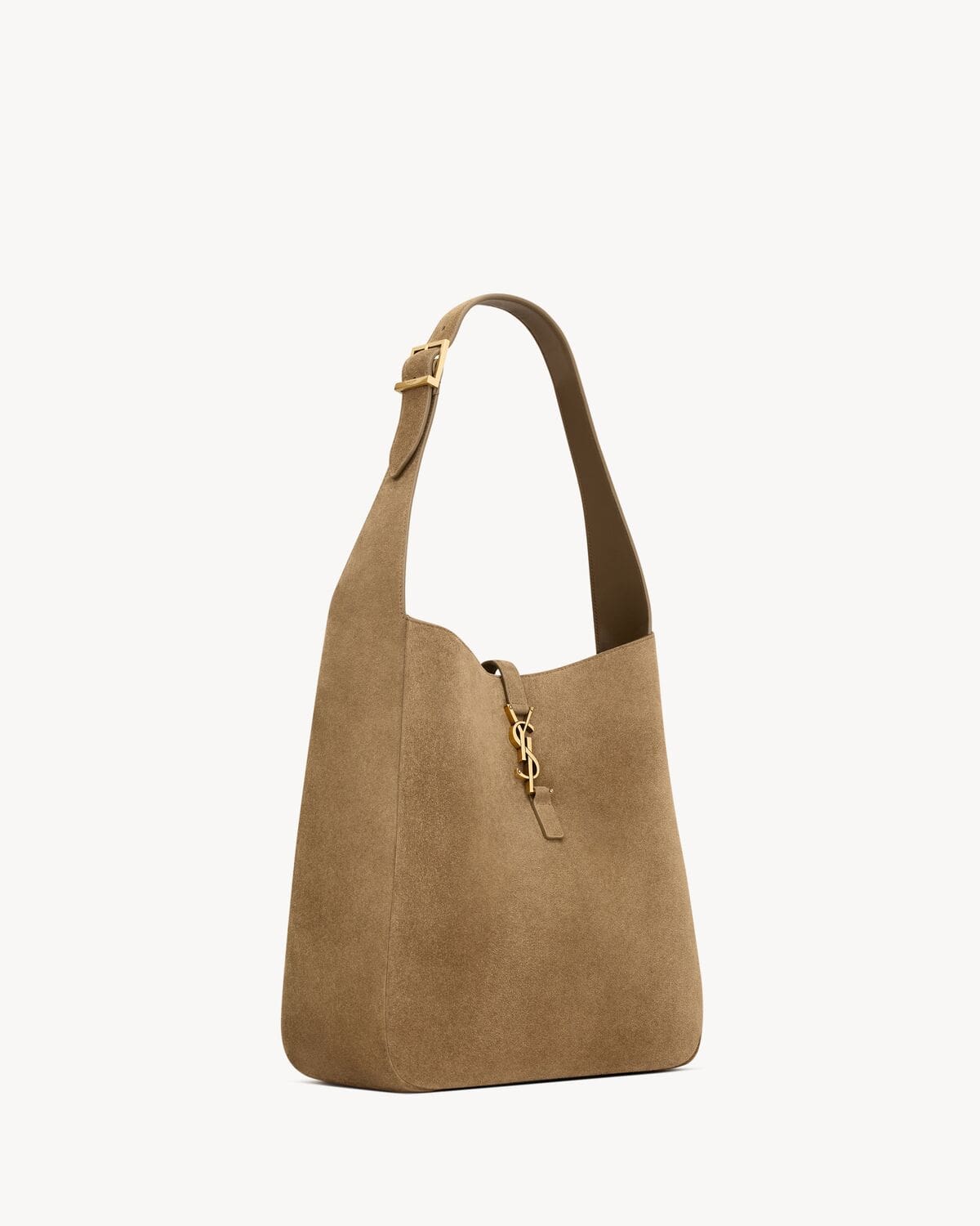Saint Laurent LE 5 À 7 supple LARGE in suede