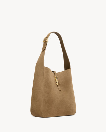 Saint Laurent LE 5 À 7 supple LARGE in suede