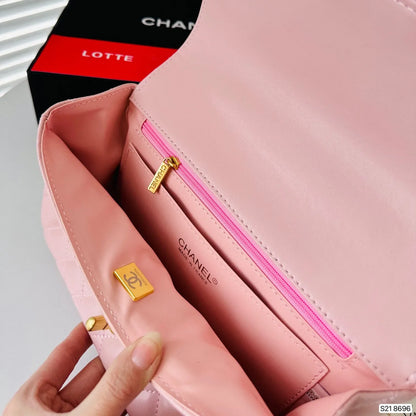 CHANEL New 24C 19SERIES CF MINI PINK