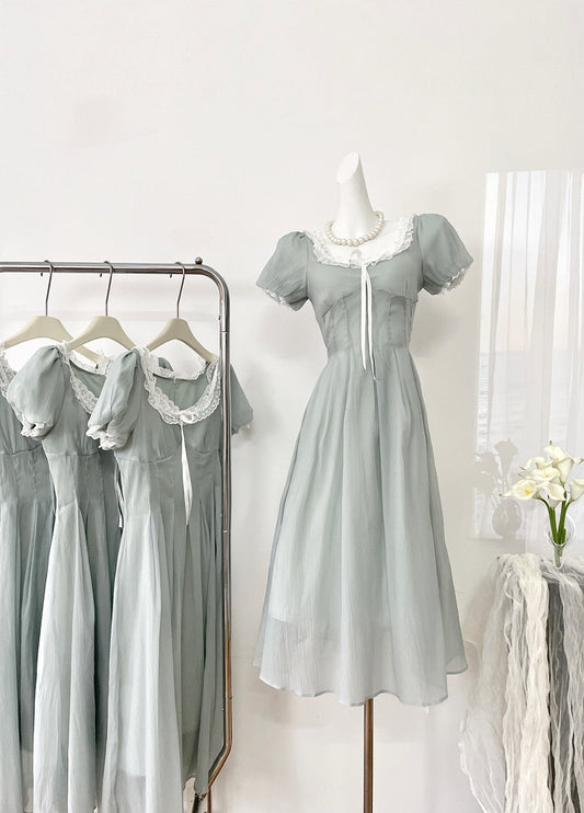 Sexy A line Square Summer Dress Holiday Party Outfits For Women DP0023