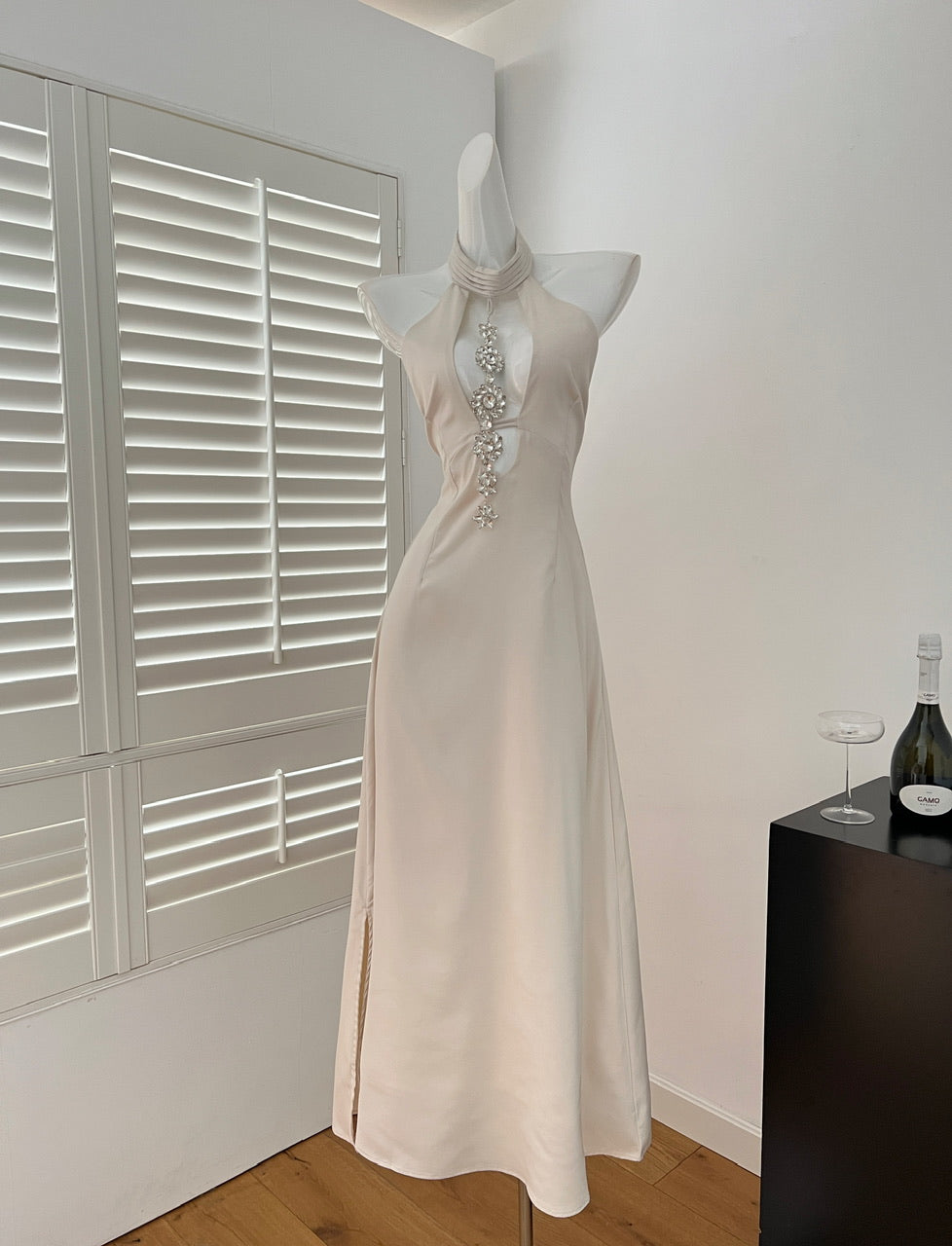 Sexy Mermaid Halter Summer Dress Holiday Party Birthday Outfits For Women DP0137