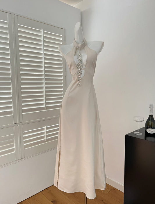 Sexy Mermaid Halter Summer Dress Holiday Party Birthday Outfits For Women DP0137