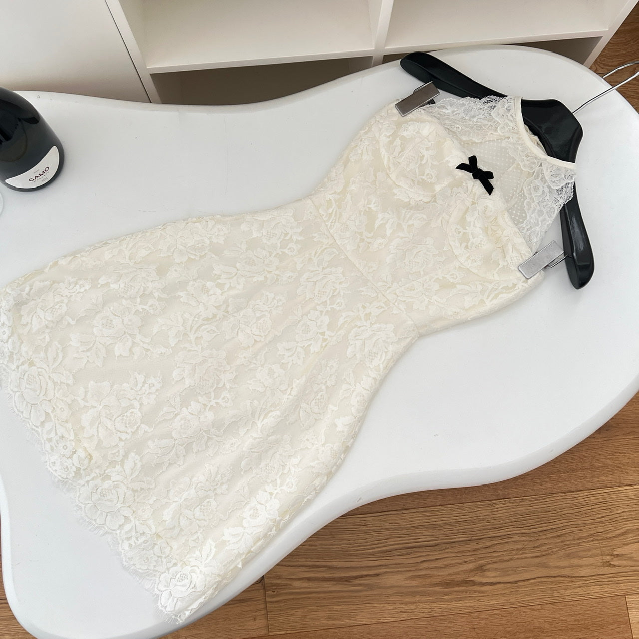 Cute Sheath Halter Neckline Short Lace Summer Dress Holiday Party Outfits For Women DP0123