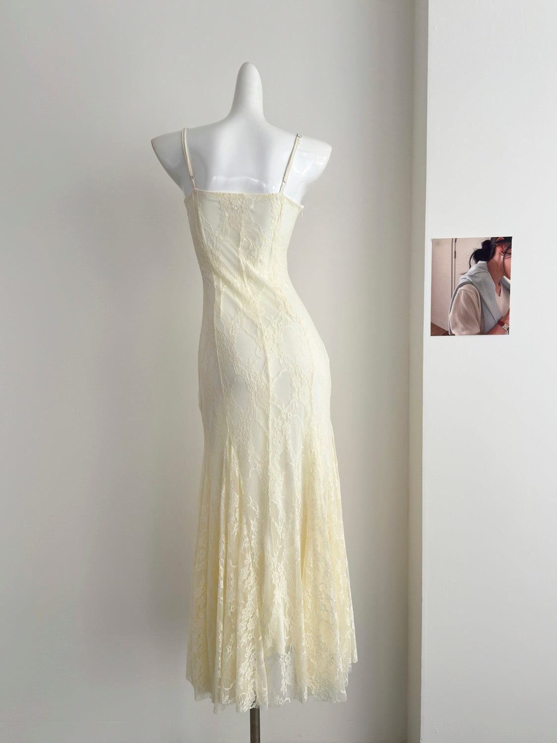 Sexy Mermaid Spaghetti Straps Lace Birthday Party Dress Summer Holiday Outfits For Women DP0132