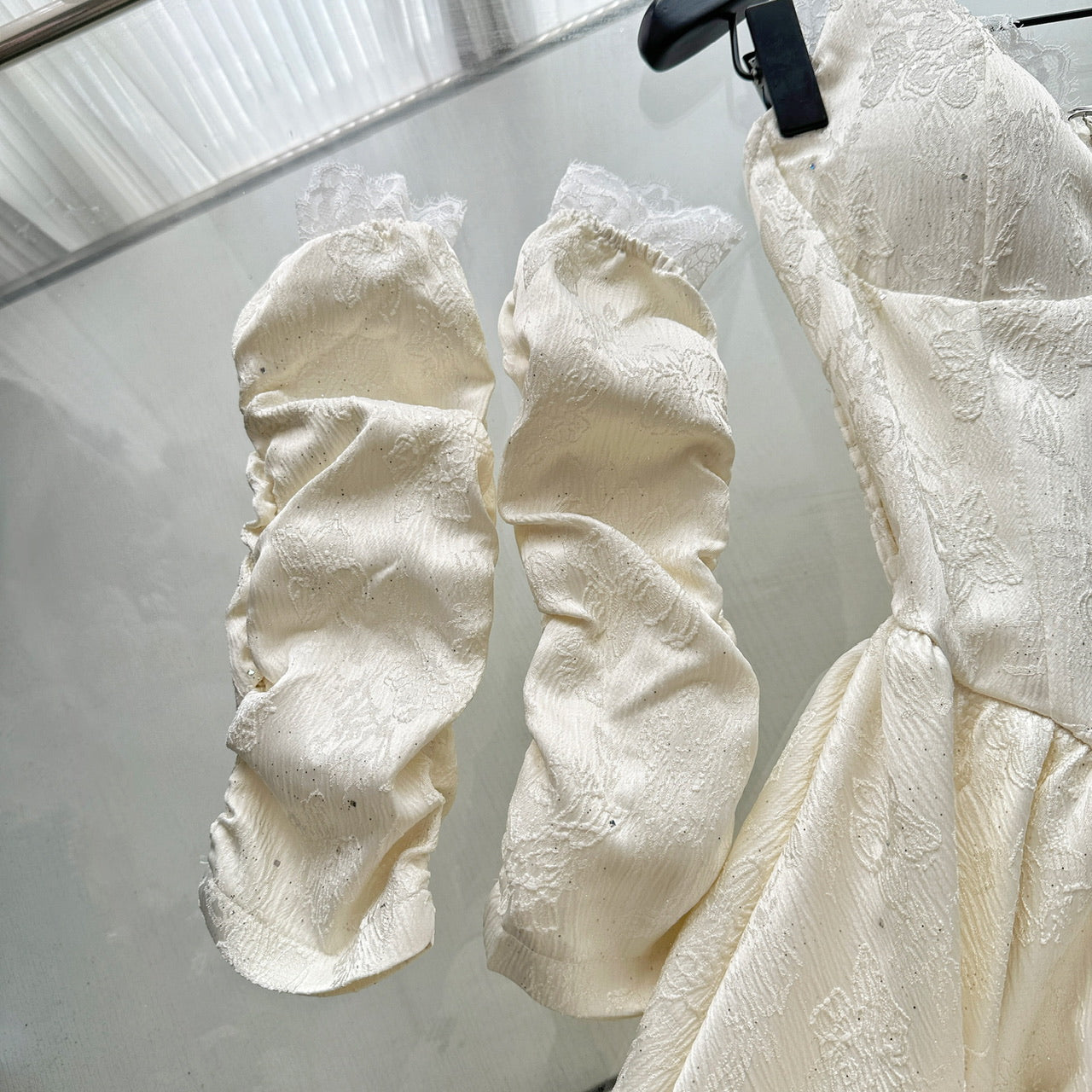 Cute A Line Halter Ivory Lace Summer Dress Holiday Party Outfits For Women DP0096