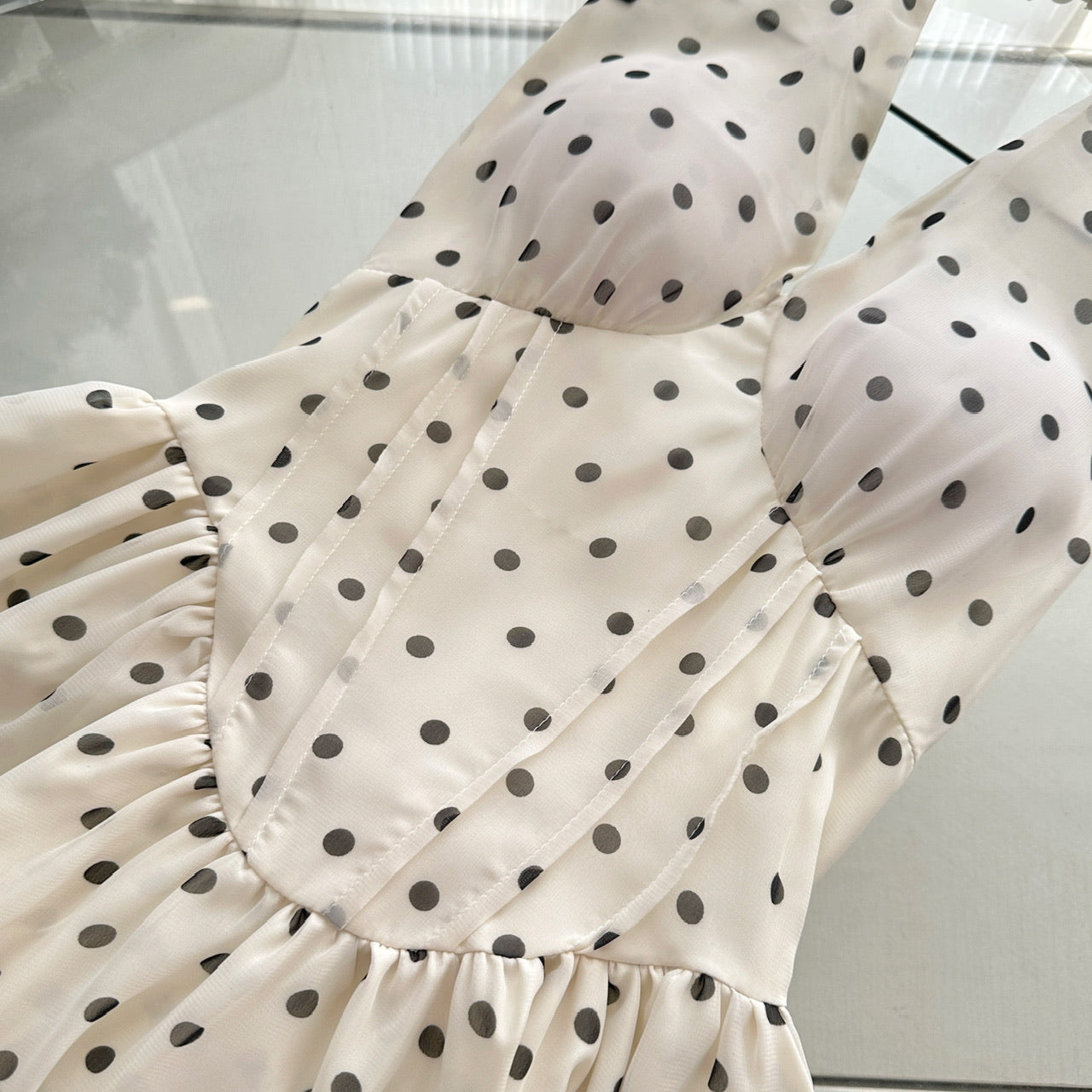 Cute A Line Halter Polka Dots Summer Dress Holiday Party Outfits For Women DP0101