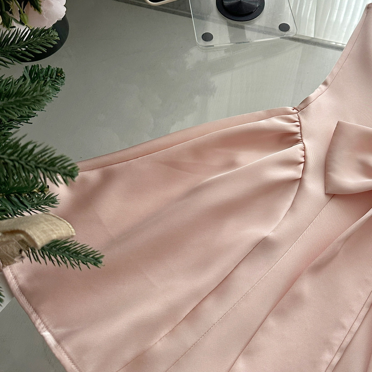 Cute A Line Square Neckline Summer Dress Holiday Party Outfits For Women DP0090