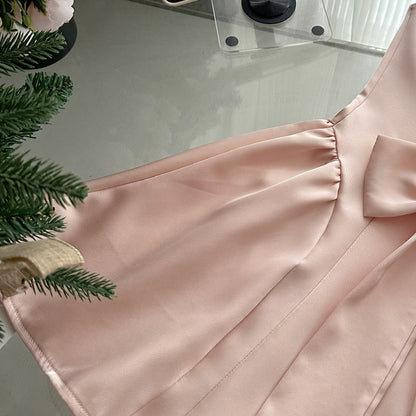 Cute A Line Square Neckline Summer Dress Holiday Party Outfits For Women DP0090