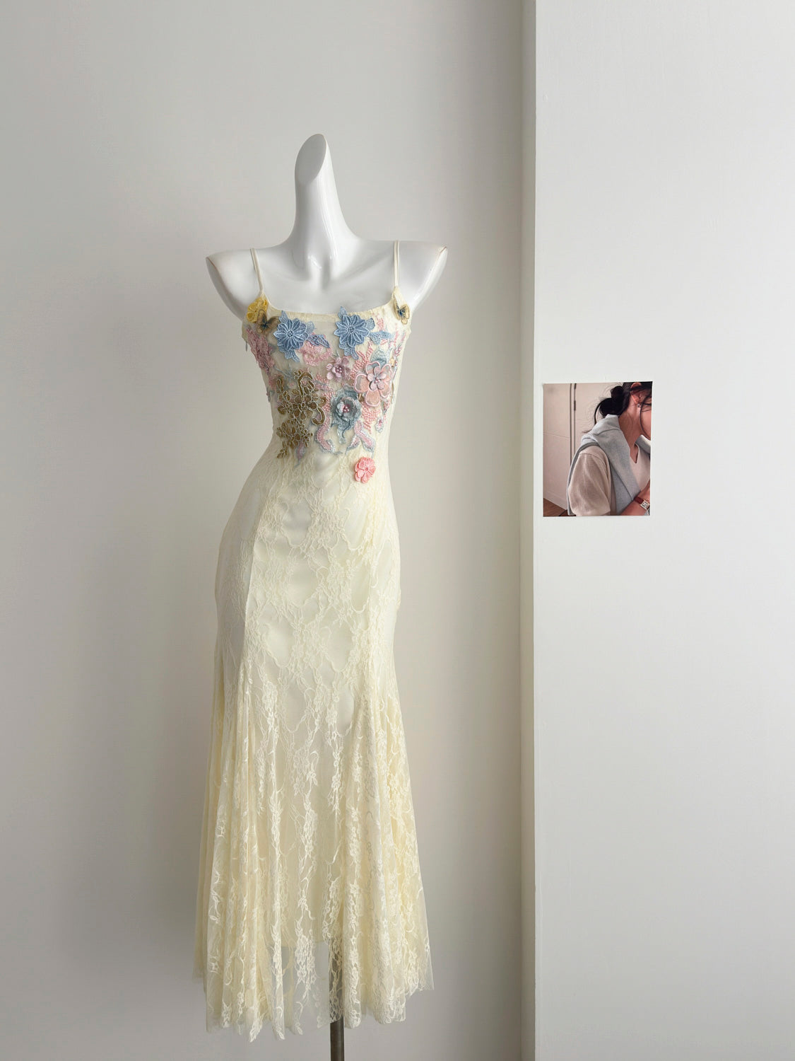 Sexy Mermaid Spaghetti Straps Lace Birthday Party Dress Summer Holiday Outfits For Women DP0132