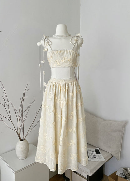 Sexy A line Spaghetti Straps 2 Pieces Summer Dress Holiday Dresses Party Birthday Outfits For Women DP0124