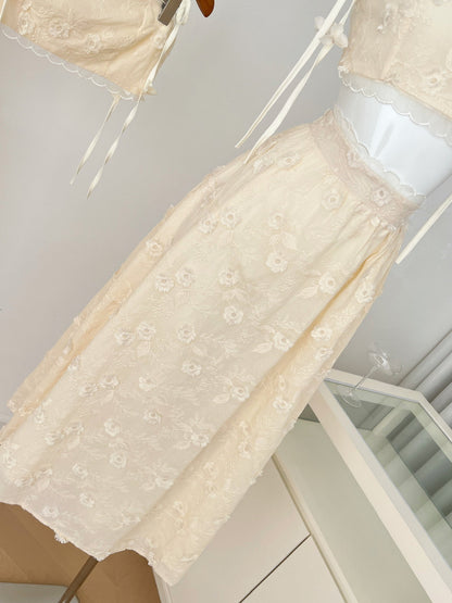 Cute A line Spaghetti Straps 2 Pieces Summer Dress Holiday Dresses Party Birthday Outfits For Women DP0125