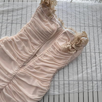 Cute Sheath Sweetheart Floral Pink Short Summer Dress Holiday Party Birthday Outfits DP0141