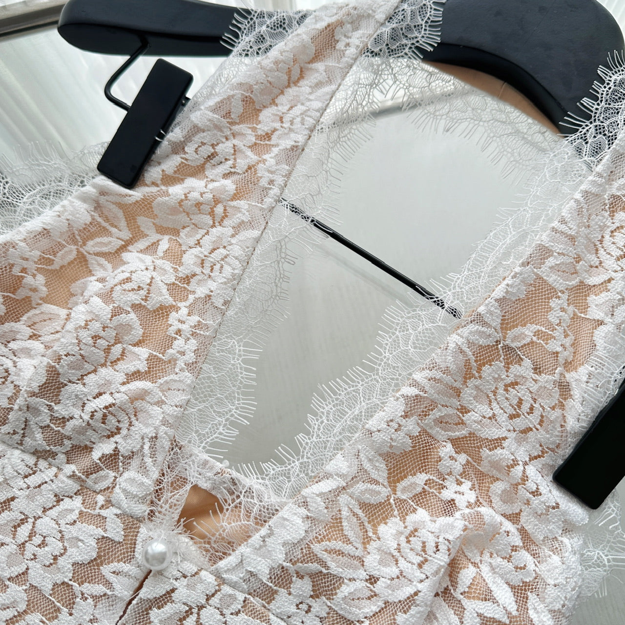 Sexy Mermaid V Neckline White Lace Summer Dress Holiday Party Birthday Outfits For Teens DP0143