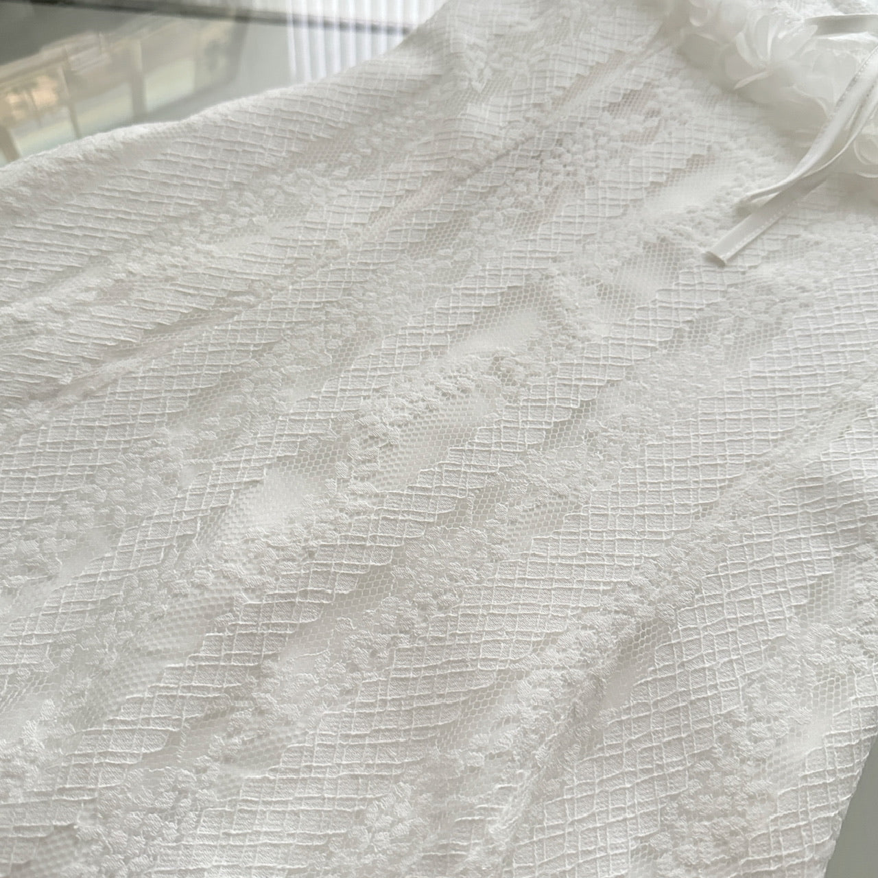 Cute A Line Spaghetti Straps Ivory Lace Summer Dress Holiday Party Outfits For Women DP0100