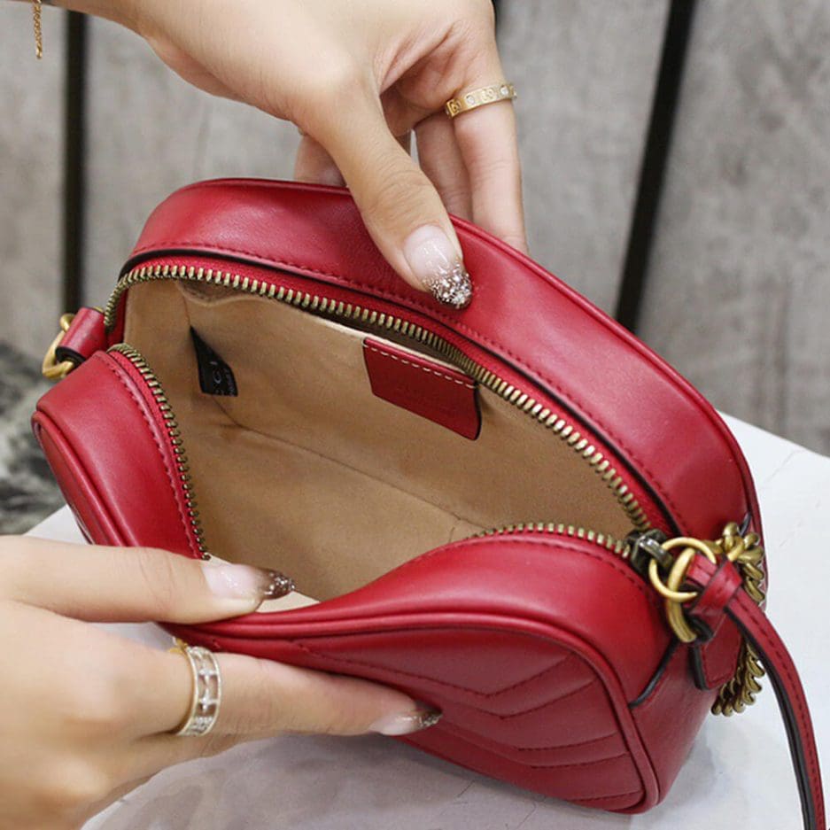 GUCCI Marmont matelasse mini bag