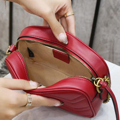 GUCCI Marmont matelasse mini bag