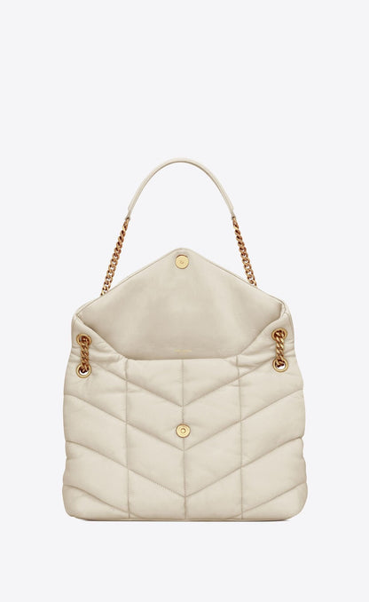 Saint Laurent PUFFER MEDIUM BAG IN QUILTED NAPPA LEATHER