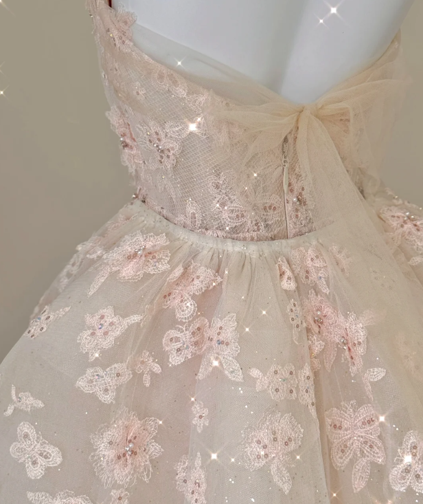 Classy Mermaid Halter Pink Lace Sleeveless Evening Dress Long Prom Dresses P0013