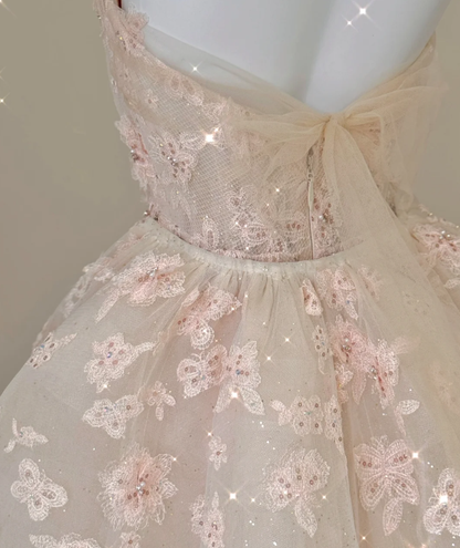 Classy Mermaid Halter Pink Lace Sleeveless Evening Dress Long Prom Dresses P0013