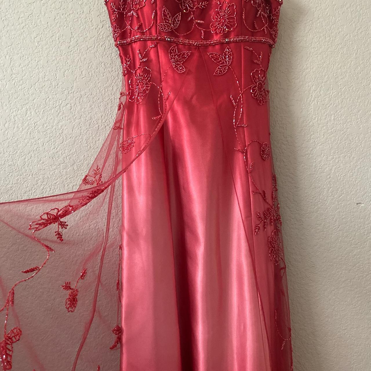 Pink Gorgeous Vintage Fashion Elegant Exquisite Beading Long Tulle Satin Ball Gown Evening Dress Party Dress Prom Dress gh3933