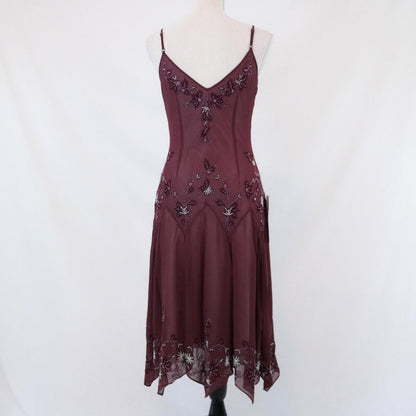 Berry Fairy Exquisite Beaded Short/Mid-Length Chiffon Homecoming Dress Birthday Party Dress gh5088