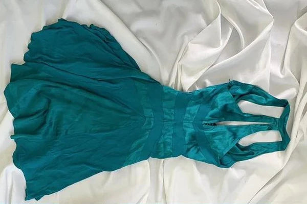 Blue Vintage Fairy Short Satin Homecoming Dress Party Dress Birthday Dress Prom Dress gh4667