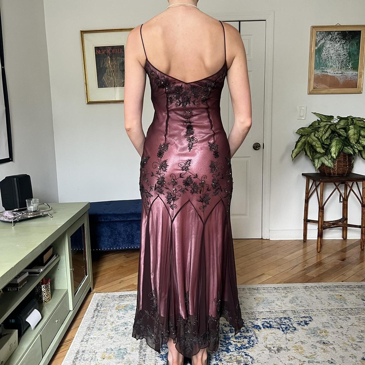 Dark Pink Purple Gorgeous Vintage Delicate Beaded Spaghetti Straps Fairy Long/Midi/Short Chiffon Ball Gown Evening Gown Party Gown Wedding Guest Gown Homecoming Gown Graduation Gown Mother of the Bride Gown Prom Gown gh3979