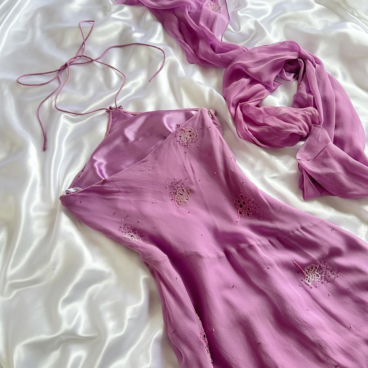 Pink Purple Fashion Elegant Exquisite Beaded Strapless Long Chiffon Ball Gown Evening Gown Party Dress gh3476