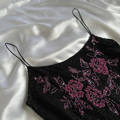Black Retro Elegant A-line Strap Long Lace prom dress Evening Dress Birthday Party Dress gh3154