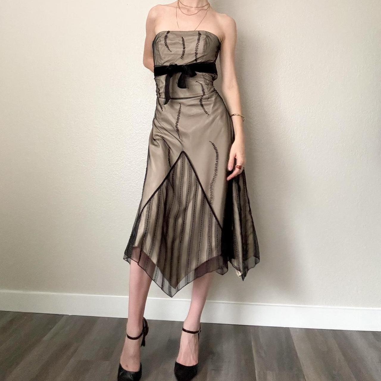 BBrown Beaded Short Chiffon Homecoming Dress Birthday Party Dress gh5086