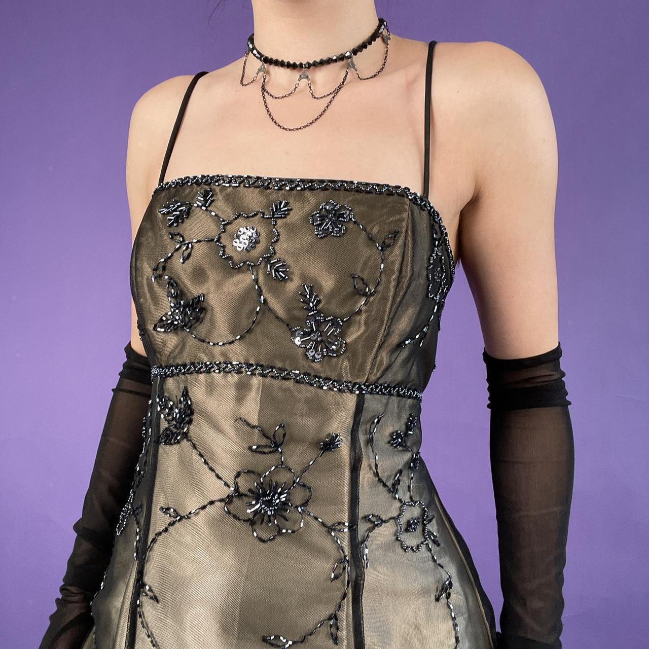 Golden Brown Delicate Beaded Long Tulle Elegant Ball Gown Evening Dress Formal Birthday Party Dress Prom Dress gh3614