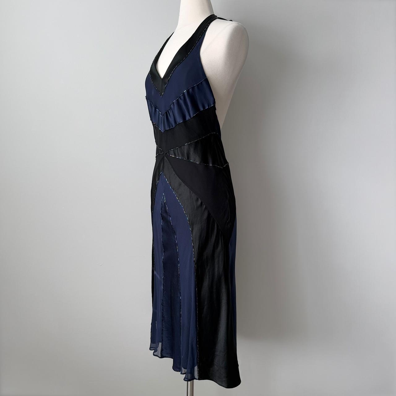 Dark Navy and Black Jumpsuit Fairy Halter Back Lace Up Women's Short/Midi satin Homecoming Dress, Evening Gown, Party Dress gh4122