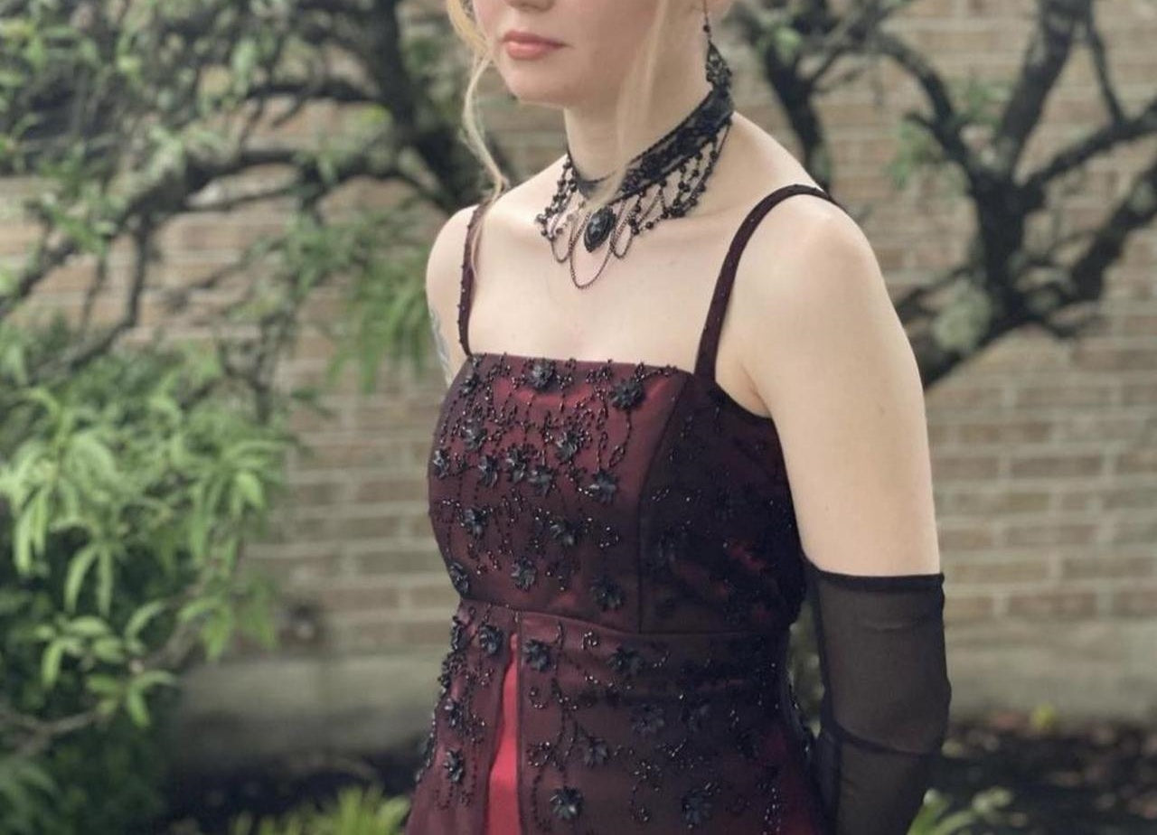 Burgundy Sparkling Vintage Elegant Stunning Exquisite Beaded Long Tulle Satin Ball Gown Evening Gown Party Dress Prom Gown gh3898