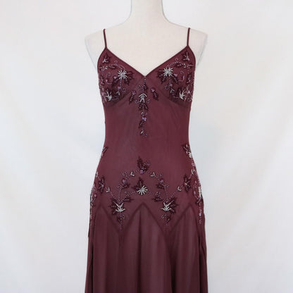 Berry Fairy Exquisite Beaded Short/Mid-Length Chiffon Homecoming Dress Birthday Party Dress gh5088