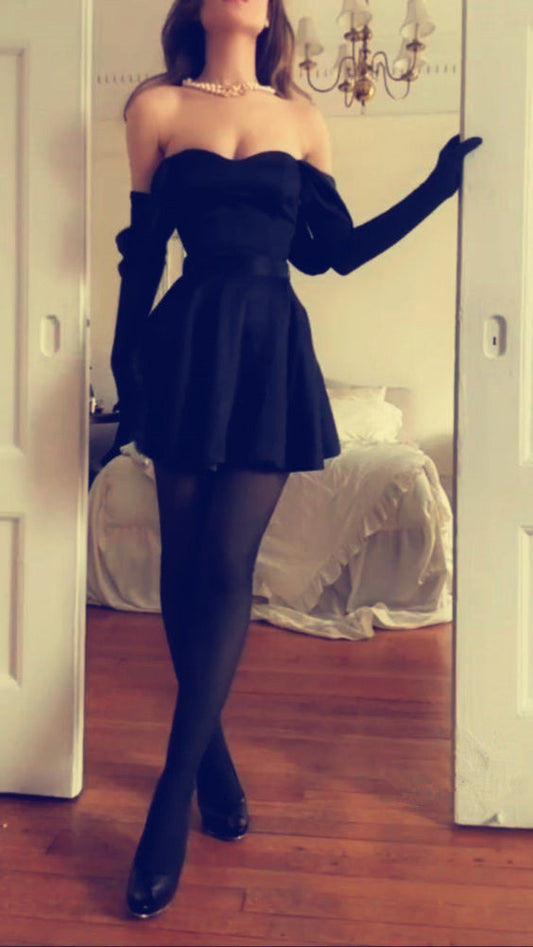 Sexy A line Off The Shoulder Black 16th Birthday Dresses Birthday Outfits P1549