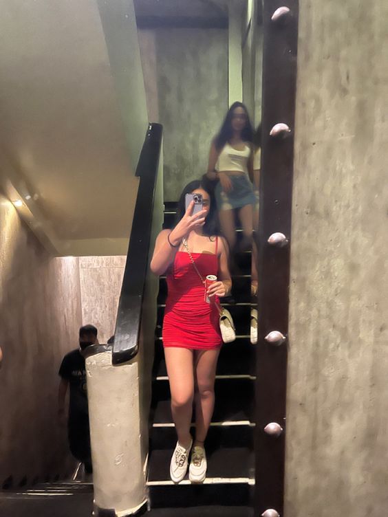 Sexy Sheath Red 18th Birthday Dresses Short Birthday Outfits P1627