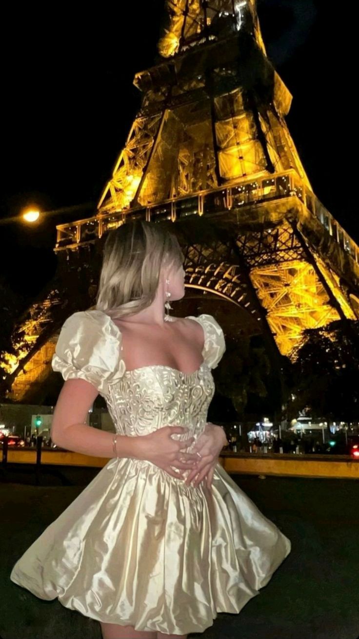 Sexy A line 18th Gold Lace Birthday Dresses Short Birthday Outfits P1812